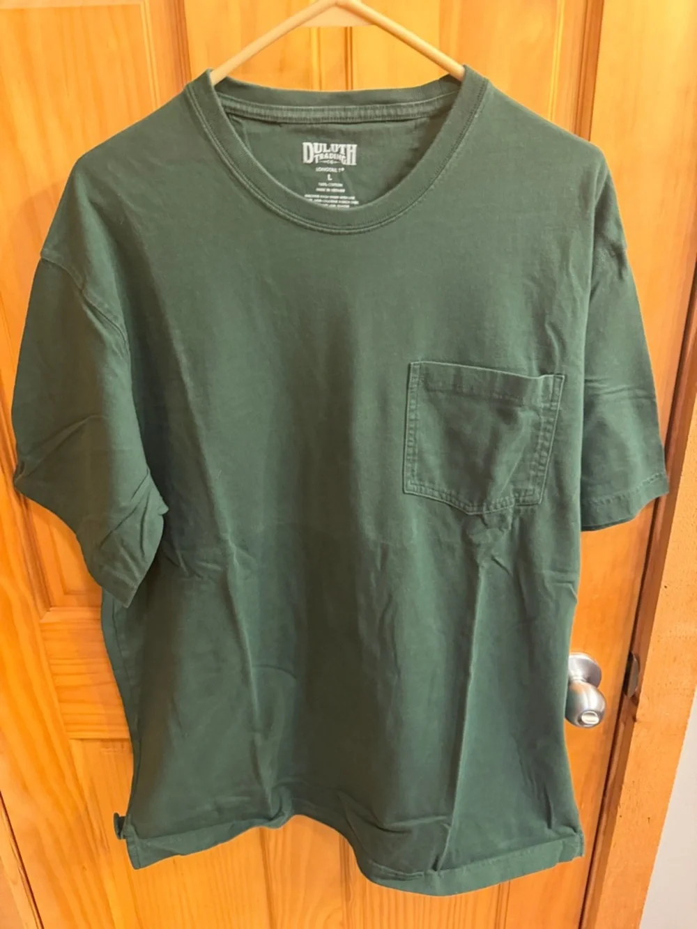 4 Duluth Trading Co Short Sleeve Pocket T-Shirts - Gray, Green, Brown x2 - Picture 5 of 7
